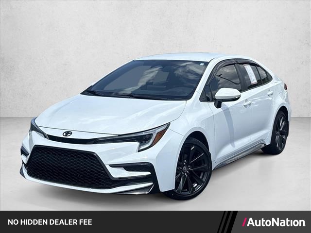 Ice Cap 2024 Toyota Corolla Sedan Front-Wheel Drive Continuously Variable Transmission