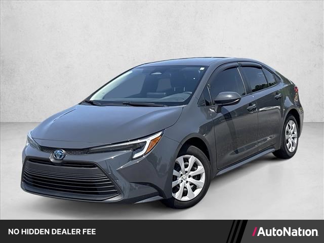 Underground 2023 Toyota Corolla Hybrid Sedan Front-Wheel Drive Continuously Variable Transmission