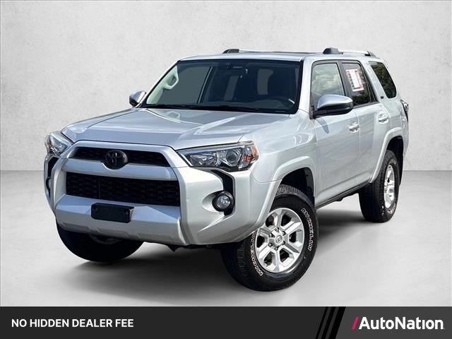 Classic Silver Metallic 2019 Toyota 4Runner SUV / Crossover Four-Wheel Drive Automatic