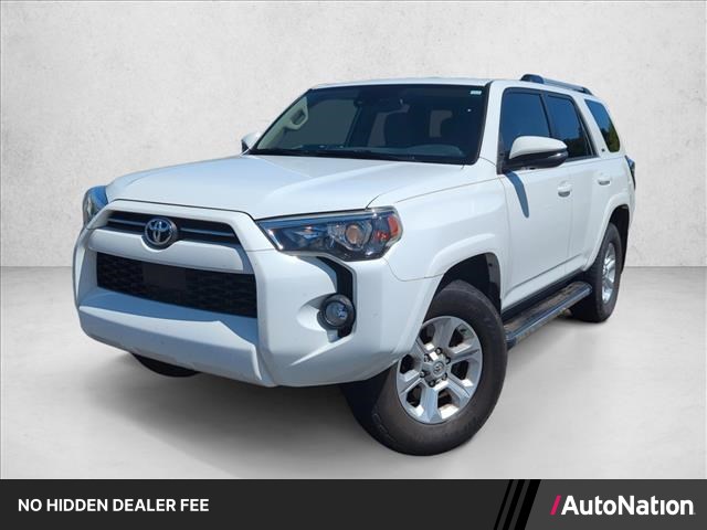 Super White 2020 Toyota 4Runner SUV / Crossover Four-Wheel Drive Automatic