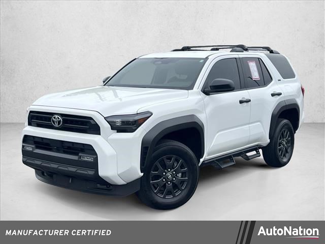 White 2025 Toyota 4Runner SR5 4WD SUV / Crossover Four-Wheel Drive Automatic