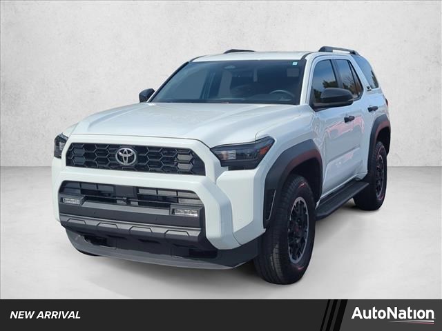 White 2025 Toyota 4Runner TRD Off-Road 4WD SUV / Crossover Four-Wheel Drive Automatic