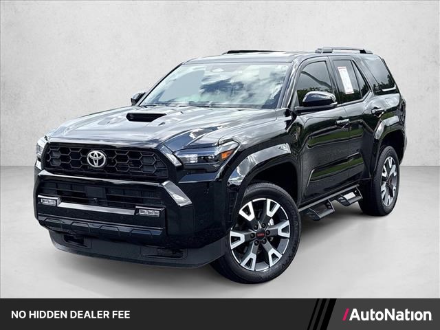 Black 2025 Toyota 4Runner SUV / Crossover Four-Wheel Drive Automatic