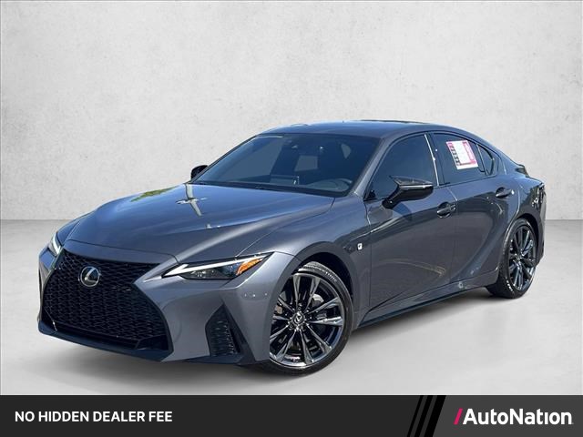 Cloudburst Gray 2025 Lexus IS 350 F Sport RWD Sedan Rear-Wheel Drive Automatic
