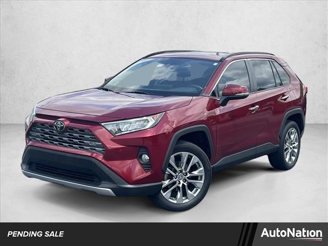 Red (Ruby Flare Pearl) 2020 Toyota RAV4 Limited FWD SUV / Crossover Front-Wheel Drive Automatic