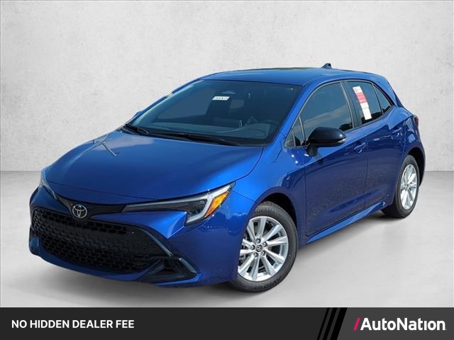 Blue Crush Metallic 2026 Toyota Corolla Hatchback Hatchback Front-Wheel Drive Continuously Variable Transmission