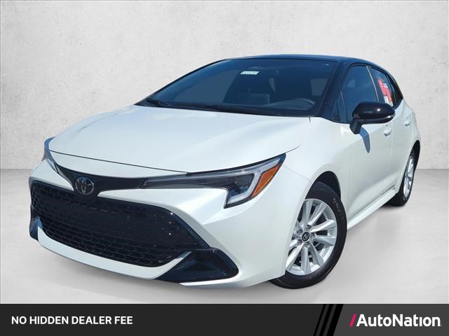Wind Chill Pearl w/Black Roof 2027 Toyota Corolla Hatchback Hatchback Front-Wheel Drive Continuously Variable Transmission