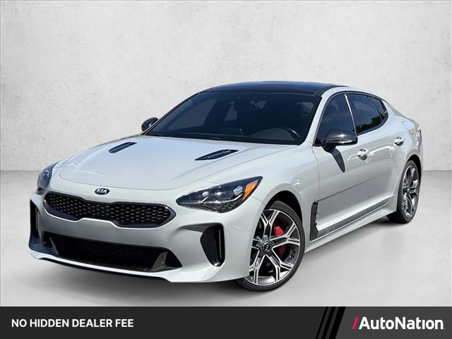 Ceramic Silver 2020 Kia Stinger Sedan Rear-Wheel Drive Automatic