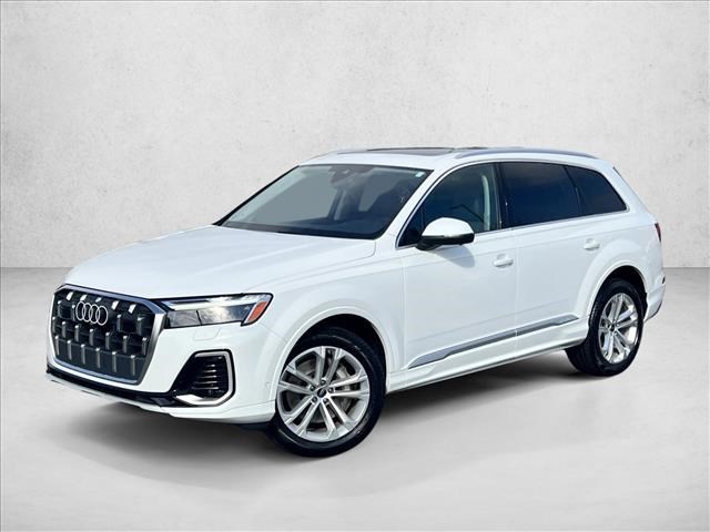 Glacier White Metallic 2025 Audi Q7 quattro Premium Plus 55 TFSI SUV / Crossover All-Wheel Drive Automatic