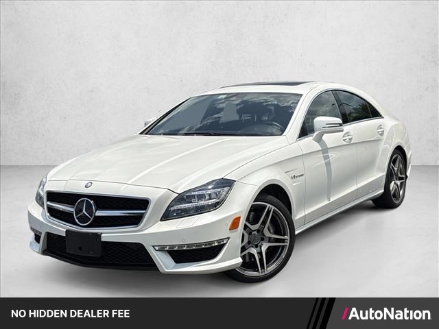 Diamond White Metallic 2012 Mercedes-Benz CLS Sedan Rear-Wheel Drive Automatic