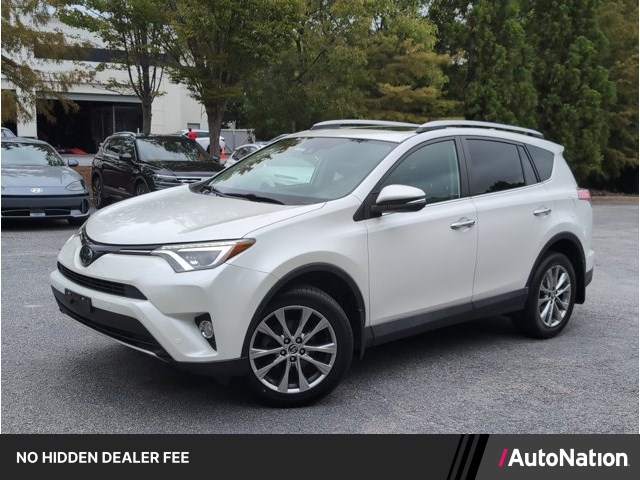 White (Blizzard Pearl) 2016 Toyota RAV4 SUV / Crossover All-Wheel Drive Automatic