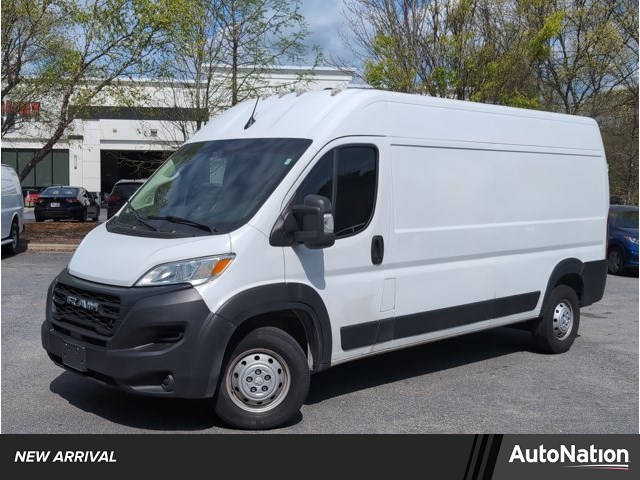 Bright White Clearcoat 2023 RAM ProMaster 2500 159 High Roof Cargo Van FWD Van Front-Wheel Drive 9-Speed Automatic