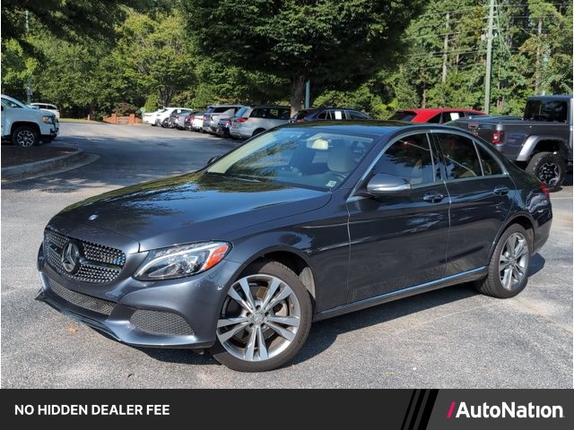 Steel Gray Metallic 2015 Mercedes-Benz C-Class Sedan All-Wheel Drive Automatic