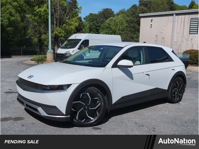 Atlas White 2022 Hyundai Ioniq 5 SEL RWD SUV / Crossover Rear-Wheel Drive Automatic