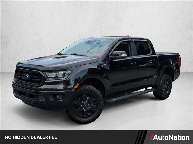 Shadow Black 2021 Ford Ranger Lariat SuperCrew RWD Pickup Truck 4X2 Automatic