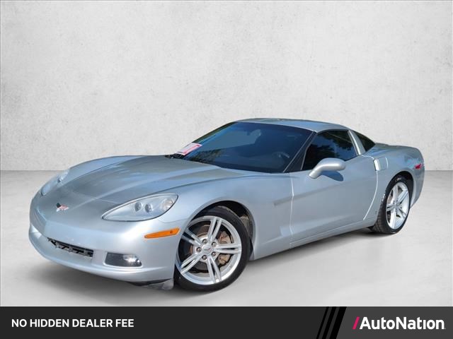 Blade Silver Metallic 2009 Chevrolet Corvette Coupe Rear-Wheel Drive 6-Speed Manual