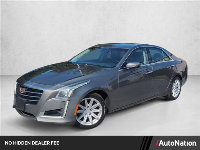 Moonstone Metallic 2016 Cadillac CTS Sedan Rear-Wheel Drive 8-Speed Automatic