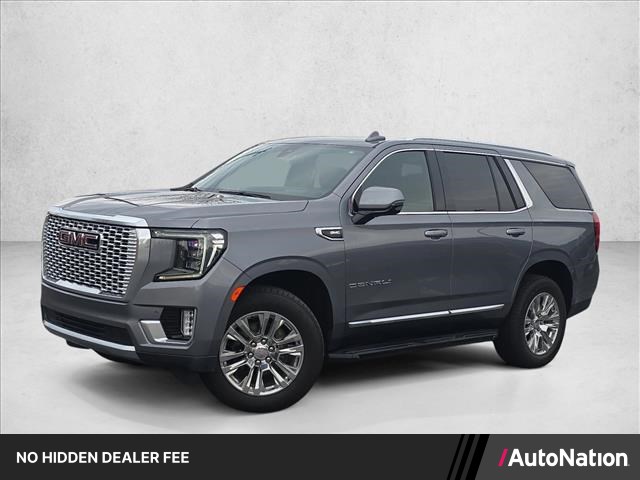 Gray (Satin Steel Metallic) 2021 GMC Yukon Denali RWD SUV / Crossover 4X2 Automatic