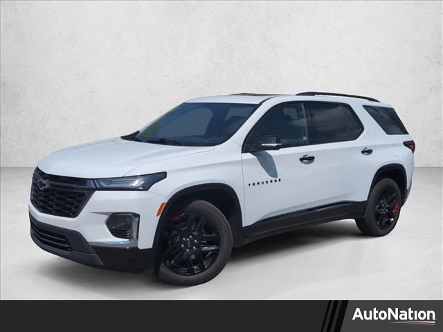 Summit White 2023 Chevrolet Traverse Premier FWD SUV / Crossover Front-Wheel Drive 9-Speed Automatic
