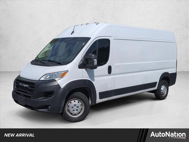 Bright White Clearcoat 2023 RAM ProMaster 2500 159 High Roof Cargo Van FWD Van Front-Wheel Drive 9-Speed Automatic