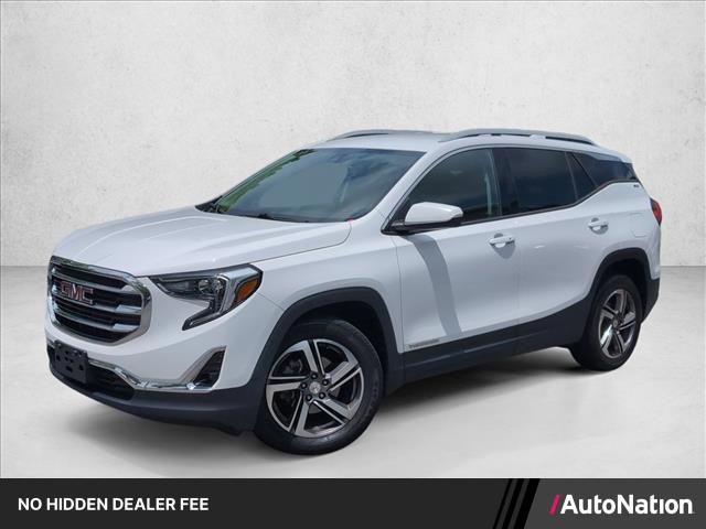 Summit White 2020 GMC Terrain SLT AWD SUV / Crossover Four-Wheel Drive 9-Speed Automatic