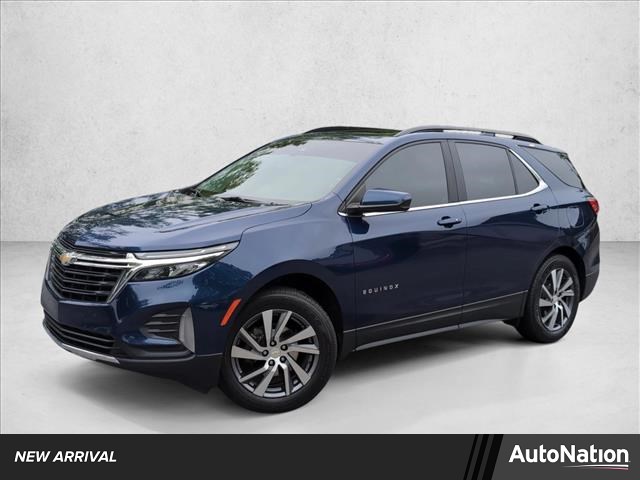 Blue Glow Metallic 2022 Chevrolet Equinox LT FWD with 1LT SUV / Crossover Front-Wheel Drive 6-Speed Automatic