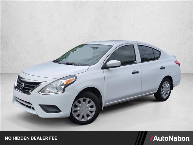White (Fresh Powder) 2017 Nissan Versa S Plus Sedan Front-Wheel Drive Automatic