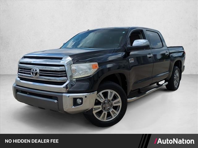 Midnight Black Metallic 2016 Toyota Tundra Pickup Truck 4X2 Automatic