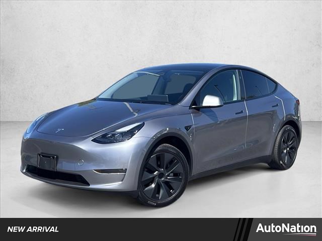 Gray (Stealth Grey) 2025 Tesla Model Y Long Range RWD SUV / Crossover Rear-Wheel Drive Automatic