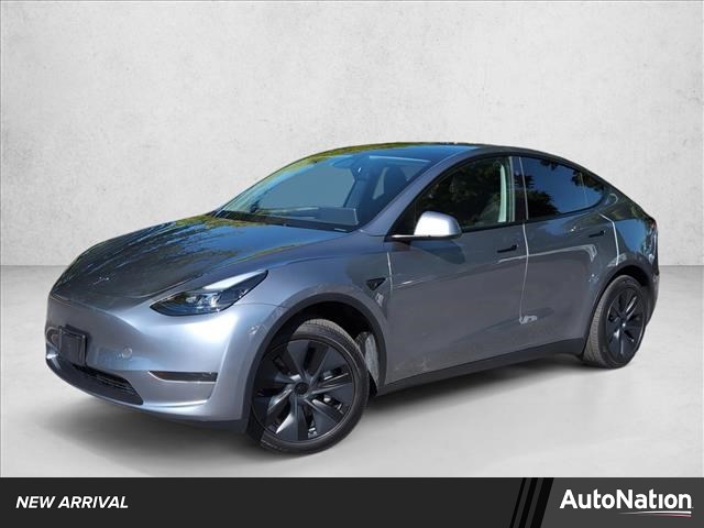Gray (Stealth Grey) 2025 Tesla Model Y Long Range RWD SUV / Crossover Rear-Wheel Drive Automatic