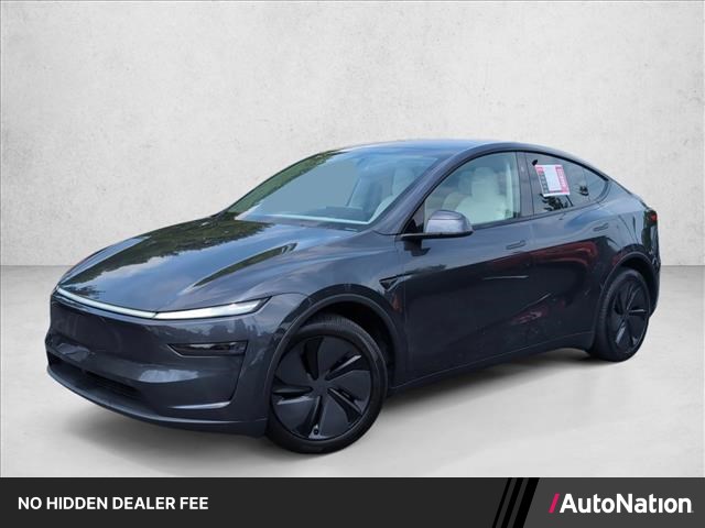 Silver/Gray 2026 Tesla Model Y SUV / Crossover All-Wheel Drive Automatic