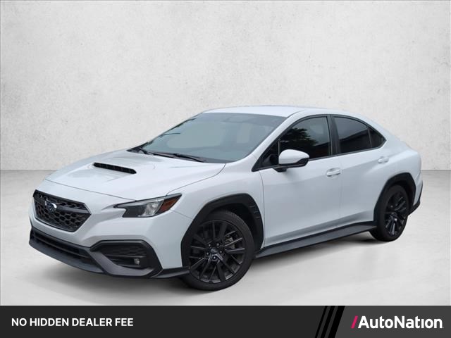 Ceramic White 2023 Subaru WRX Premium AWD Sedan All-Wheel Drive 6-Speed Manual