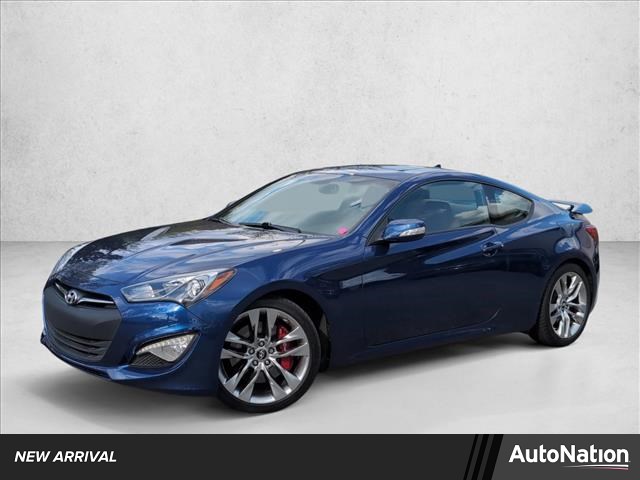 Ibiza Blue 2015 Hyundai Genesis Coupe 3.8 Ultimate RWD Coupe Rear-Wheel Drive Automatic