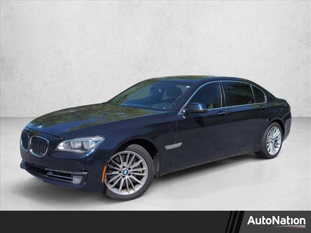 Imperial Blue Meta 2015 BMW 7 Series 750Li xDrive AWD Sedan All-Wheel Drive Automatic