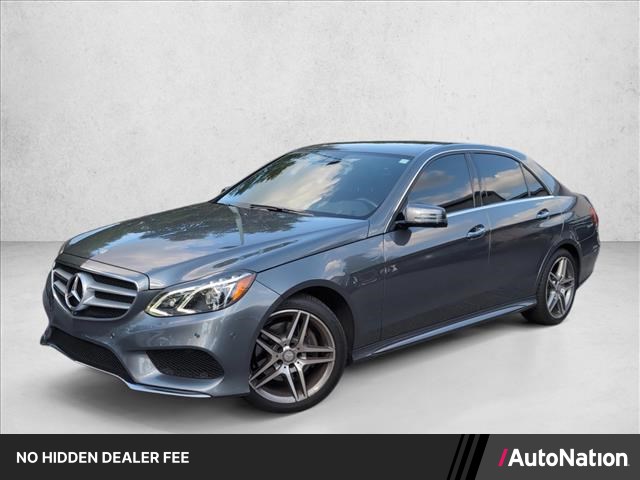 Gray (Selenite Grey Metall) 2016 Mercedes-Benz E-Class Sedan Rear-Wheel Drive Automatic