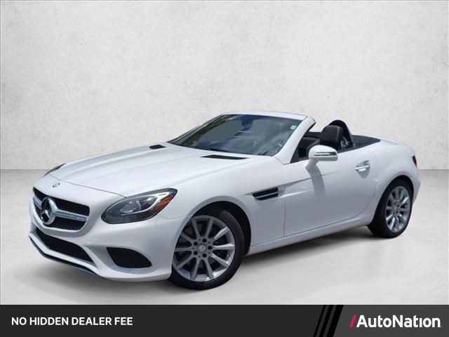 Polar White 2017 Mercedes-Benz SLC Convertible Rear-Wheel Drive Automatic