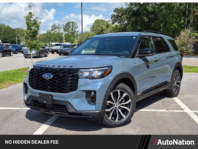 Vapor Blue Metallic 2026 Ford Explorer SUV / Crossover Rear-Wheel Drive Automatic