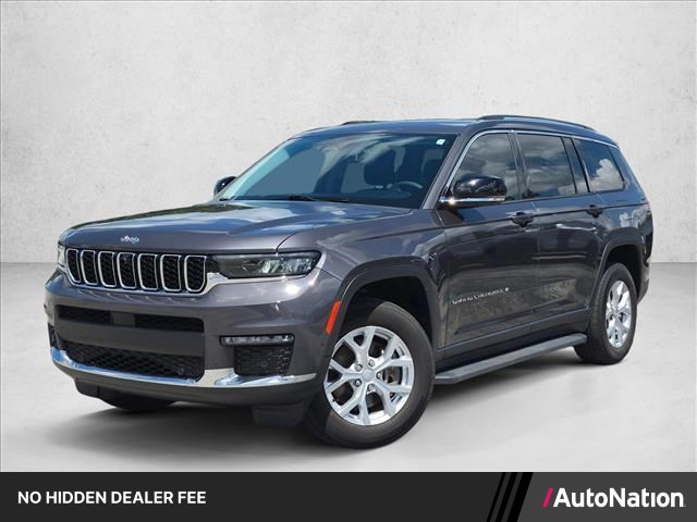 Baltic Gray Metallic Clearcoat 2023 Jeep Grand Cherokee L Limited 4WD SUV / Crossover Four-Wheel Drive 8-Speed Automatic