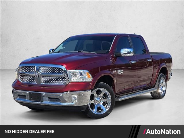 Delmonico Red Pearlcoat 2016 RAM 1500 Pickup Truck Four-Wheel Drive 8-Speed Automatic