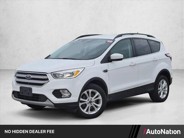 Oxford White 2018 Ford Escape SUV / Crossover Front-Wheel Drive Automatic