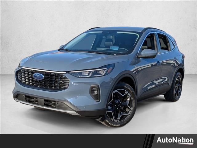 Vapor Blue Metallic 2026 Ford Escape Hybrid Platinum AWD SUV / Crossover All-Wheel Drive Continuously Variable Transmission