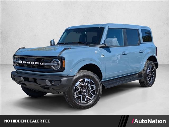 Blue (Azure Gray Metallic Tri-Coat) 2025 Ford Bronco SUV / Crossover Four-Wheel Drive Automatic