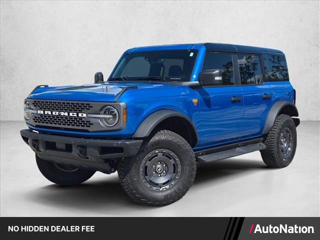 Velocity Blue Metallic 2024 Ford Bronco Badlands 4-Door 4WD SUV / Crossover Four-Wheel Drive Automatic