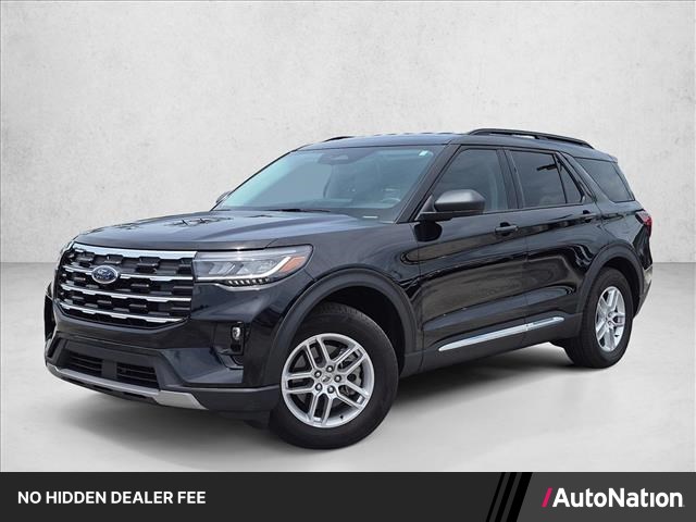 Agate Black Metallic 2025 Ford Explorer Active RWD SUV / Crossover Rear-Wheel Drive Automatic