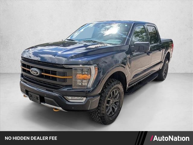 Antimatter Blue Metallic 2023 Ford F-150 Tremor SuperCrew 4WD Pickup Truck Four-Wheel Drive Automatic