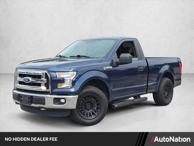 Blue Jeans Metallic 2016 Ford F-150 XLT Pickup Truck 4X2 6-Speed Automatic