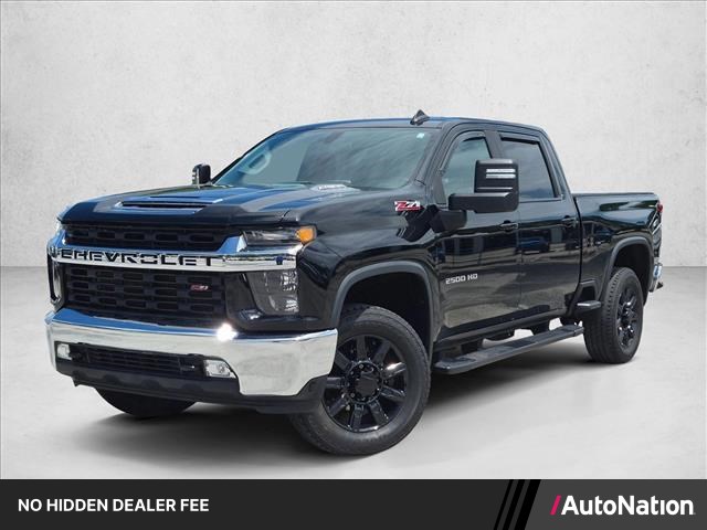 Black 2023 Chevrolet Silverado 2500HD LT Crew Cab 4WD Pickup Truck Four-Wheel Drive Automatic