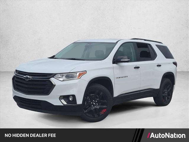 Summit White 2019 Chevrolet Traverse SUV / Crossover Four-Wheel Drive 9-Speed Automatic