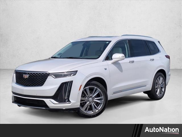 Crystal White Tricoat 2024 Cadillac XT6 Premium Luxury FWD SUV / Crossover Front-Wheel Drive 9-Speed Automatic