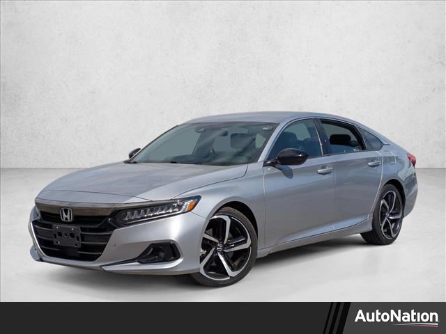 Sonic Gray Pearl 2021 Honda Accord Sport FWD Sedan Front-Wheel Drive Automatic